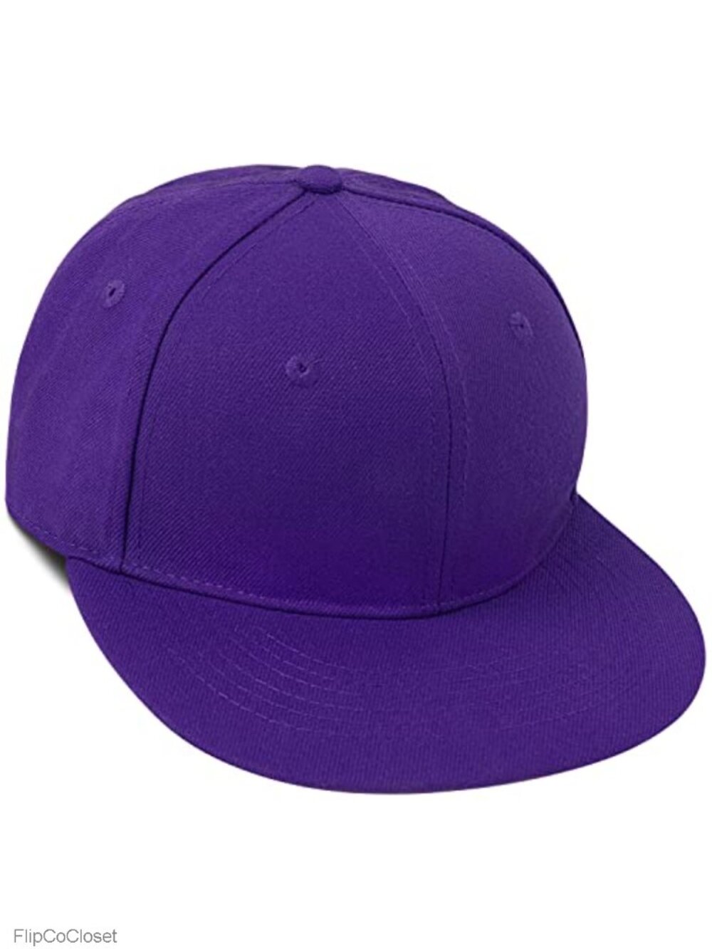 Flat Bill Snapback Hat Cotton Adjustable Hip Hop Baseball Cap Men Women